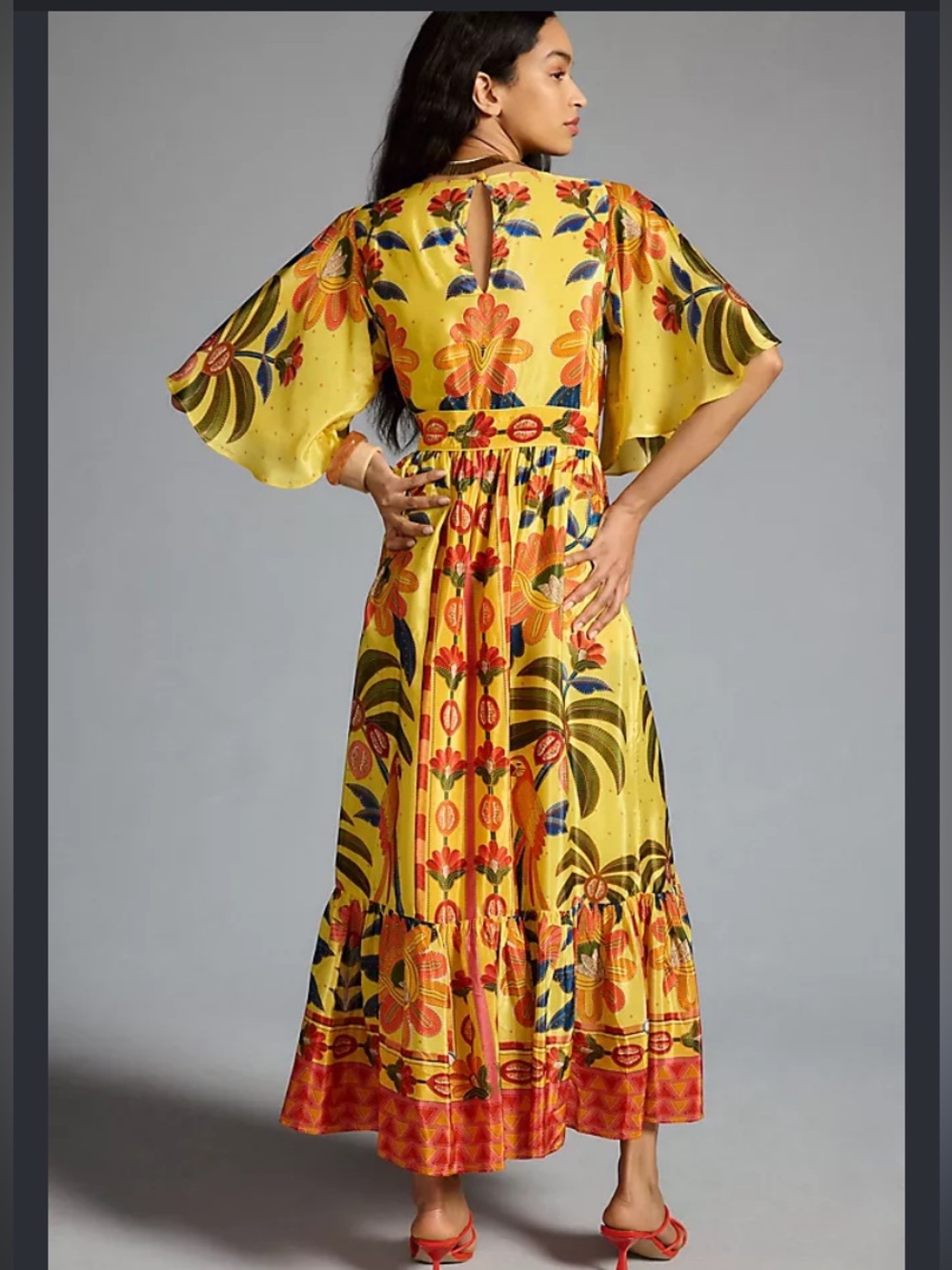 {Farm Rio x Anthropologie} V Neck Dress - Picture 2 of 14